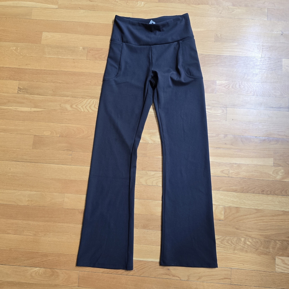 RBX Black High-Waist Bootcut Yoga Pants Size Small - Picture 2 of 6